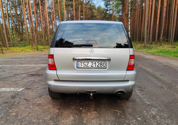 Mercedes-Benz ML cena 25000 przebieg: 246500, rok produkcji 2004 z Bolesławiec małe 667